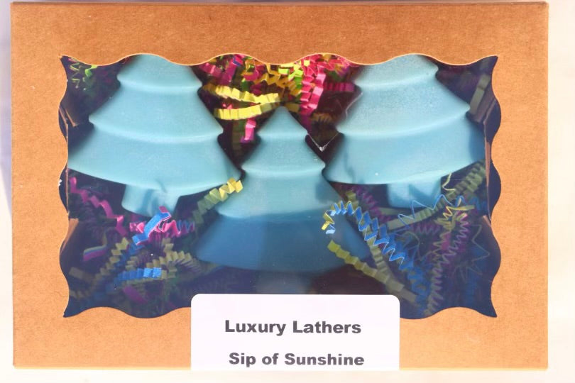 Sip of Sunshine 3 Piece Christmas Trees