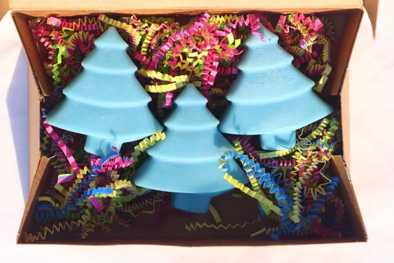 Sip of Sunshine 3 Piece Christmas Trees