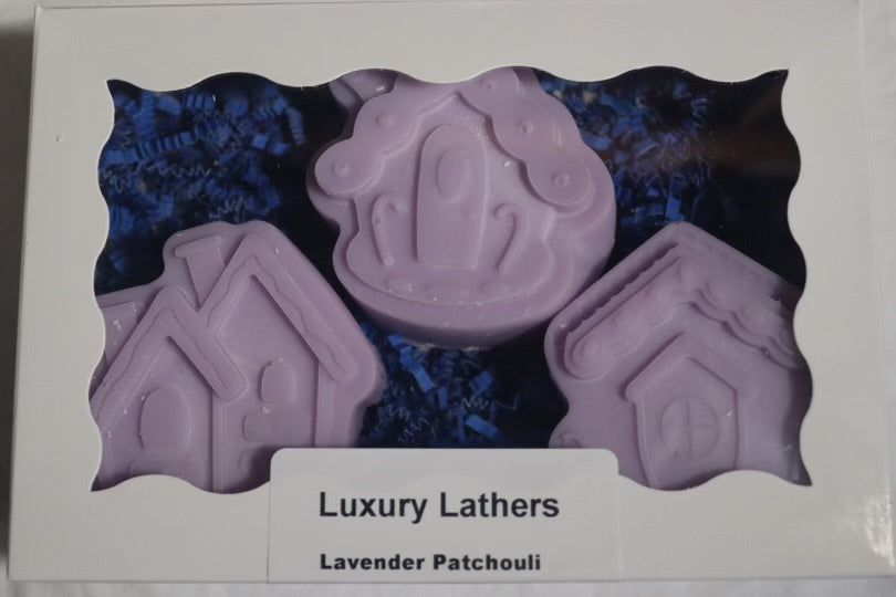 Lavender Patchouli Christmas Houses